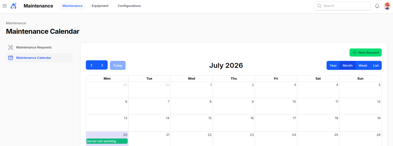 Calendar Event Colors