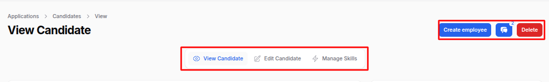 Create Candidate